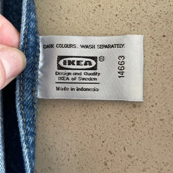 IKEA vintage Classic Blue Denim placemats - Picture 2 of 8